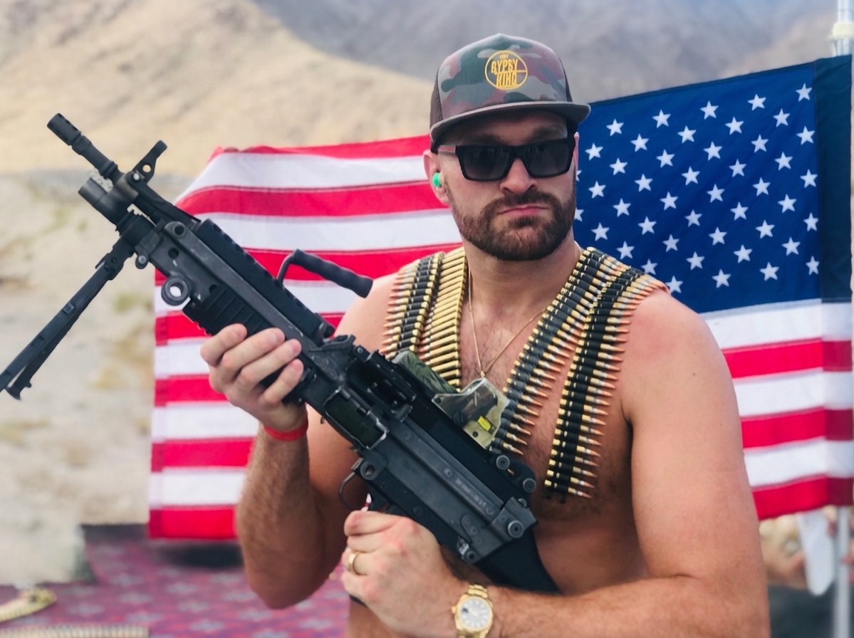 Celebrity VIP guest desert shooting with Team 2Vegas